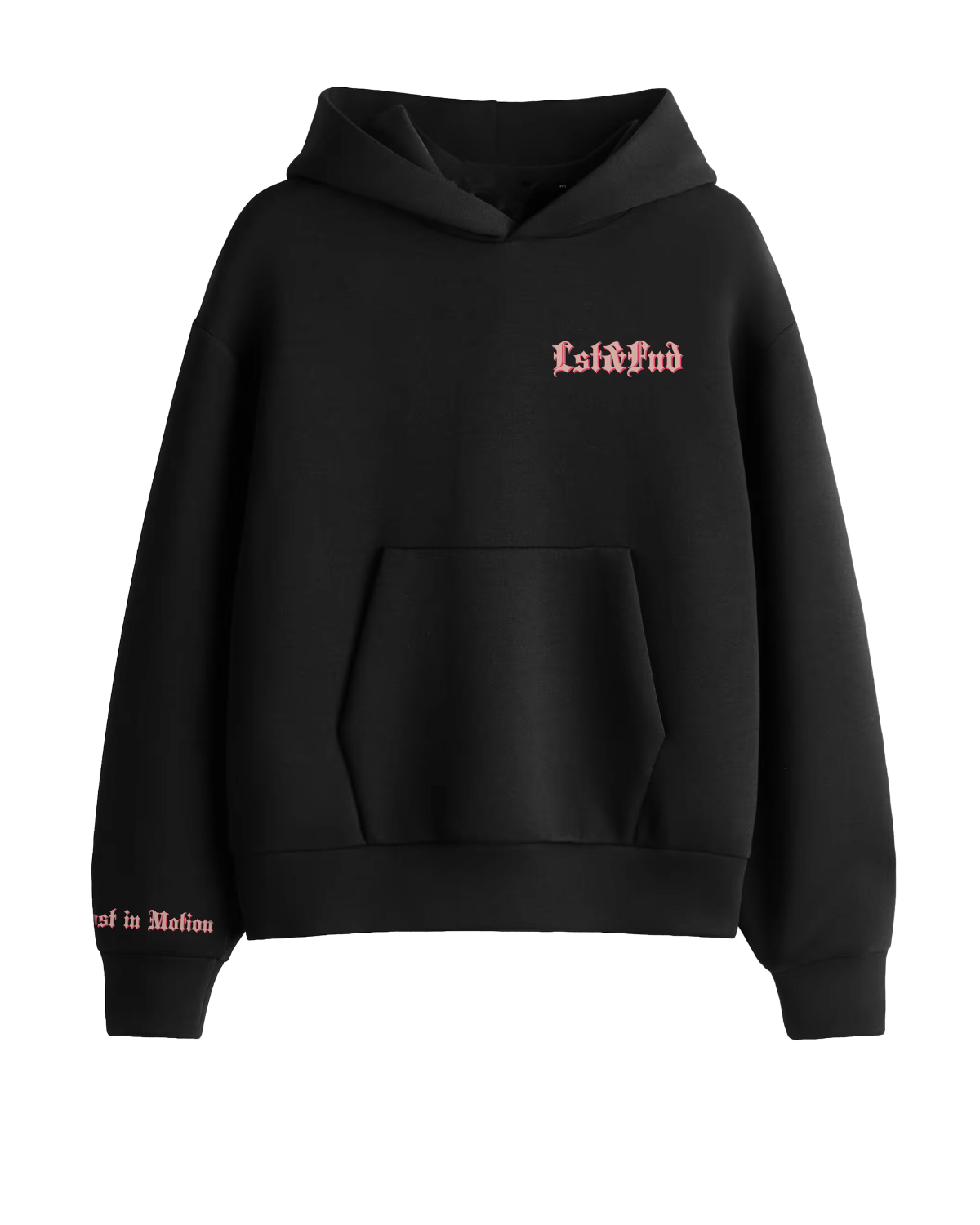 LOST IN MOTION HOODIE BLACK